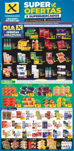 Pré-visualização X Supermercados - Ofertas da semana válida a partir de 25/09/2026