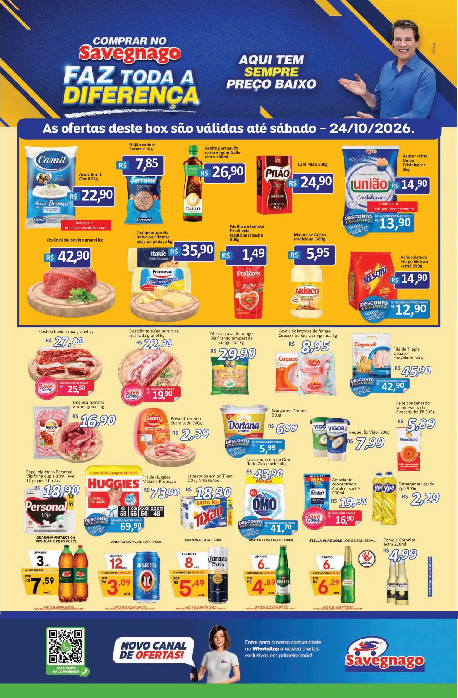Savegnago - Ofertas da semana - página 1- válido a partir de 22/10/2026
