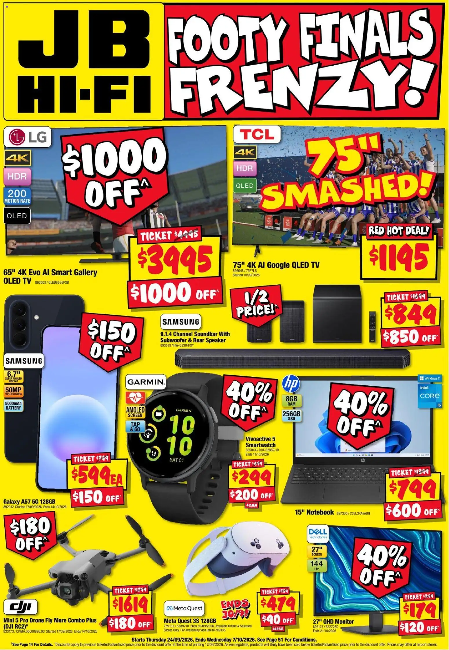 JB Hi-Fi catalogue - page 1- valid from 24/09/2026