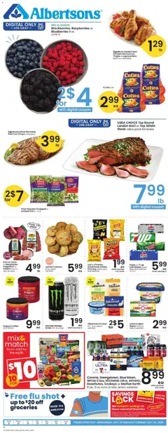 Preview Albertsons Weekly Ad valid from 10/21/2026