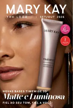 Pré-visualização Mary Kay - Catálogo Setembro/Outubro 2026 válida a partir de 01/09/2026