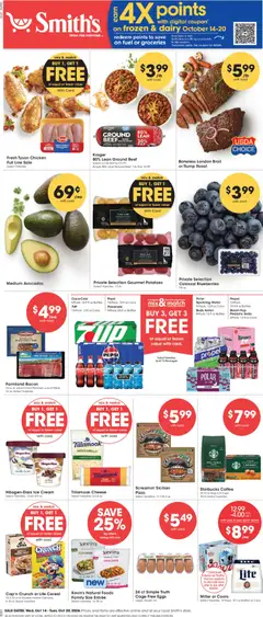 Preview Smith's Weekly Ad valid from 10/14/2026