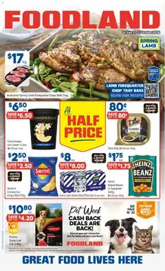 Foodland catalogue preview - valid from 21/10/2026