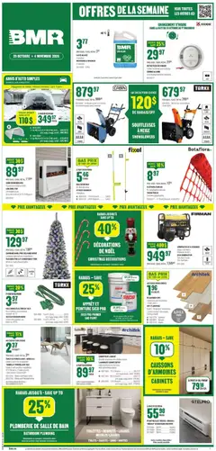 Preview BMR weekly flyer / circulaire valid from Oct 29, 2026