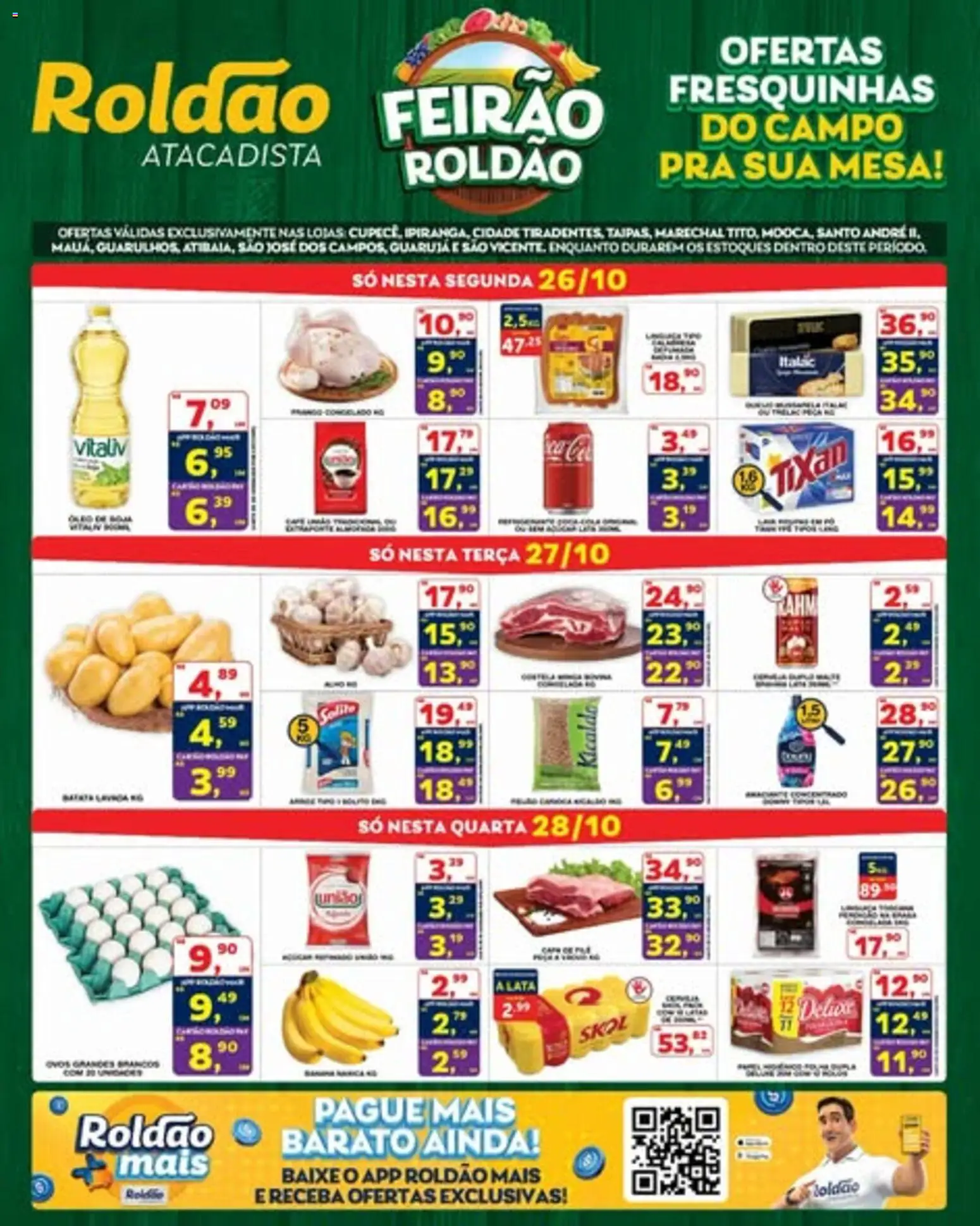 Roldão - Ofertas da semana - página 1- válido a partir de 26/10/2026
