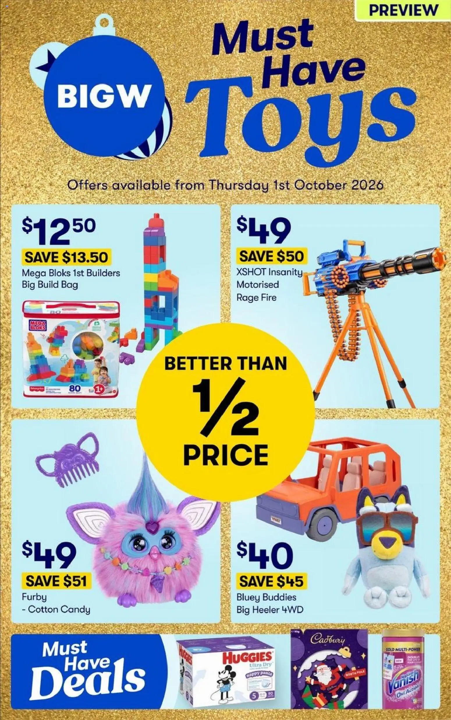 Big W Catalogue - page 1- valid from 29/10/2026