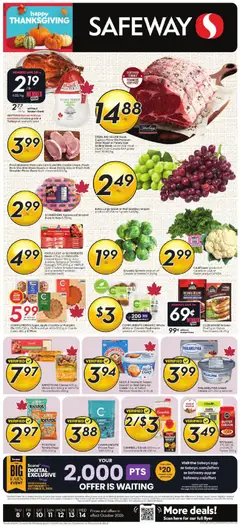 Preview Safeway weekly flyer / circulaire valid from Oct 8, 2026