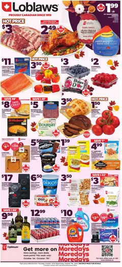 Preview Loblaws weekly flyer / circulaire valid from Oct 1, 2026