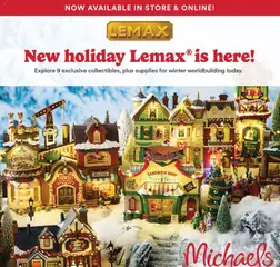 Preview Michaels Weekly Ad valid from 09/21/2026