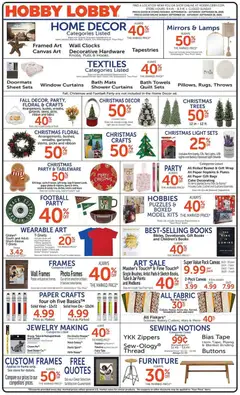 Preview Hobby Lobby Weekly Ad valid from 09/20/2026
