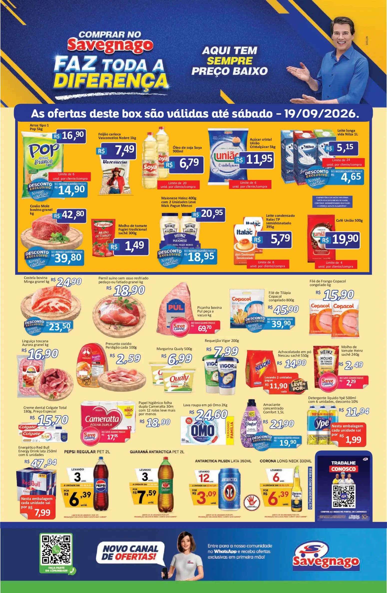 Savegnago - Ofertas da semana - página 1- válido a partir de 17/09/2026
