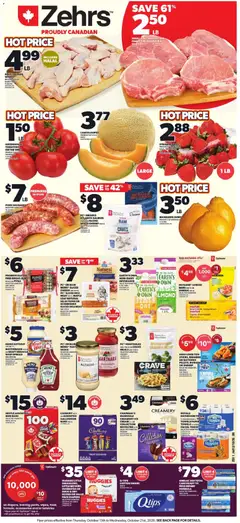 Preview Zehrs weekly flyer / circulaire valid from Oct 15, 2026
