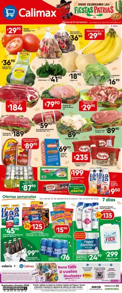 Calimax folleto válido desde 25/09/2026
