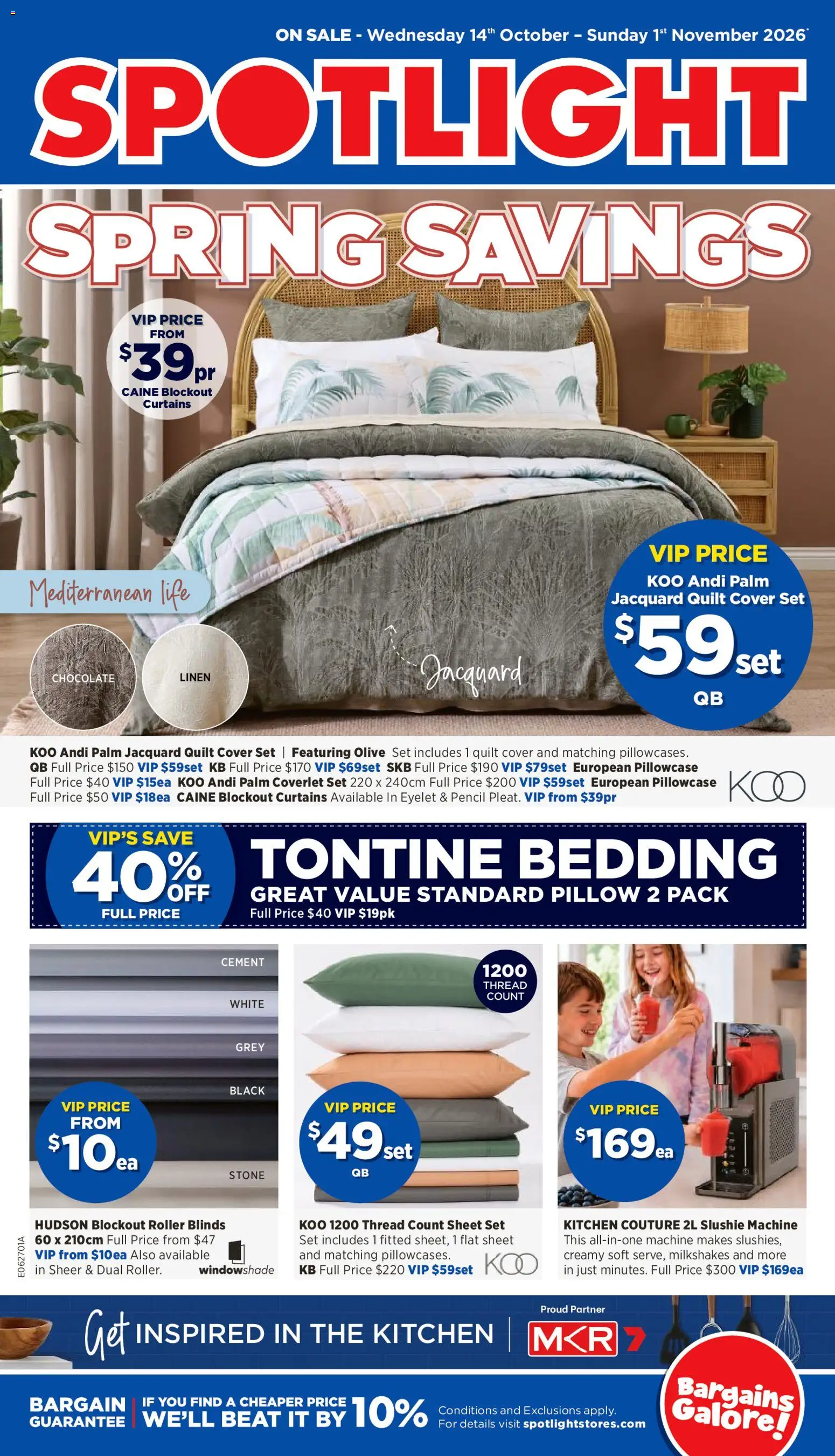 Spotlight catalogue - page 1- valid from 14/10/2026