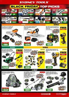Sydney Tools catalogue preview - valid from 29/10/2026