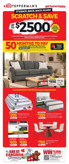Preview Tepperman's weekly flyer / circulaire valid from Oct 16, 2026