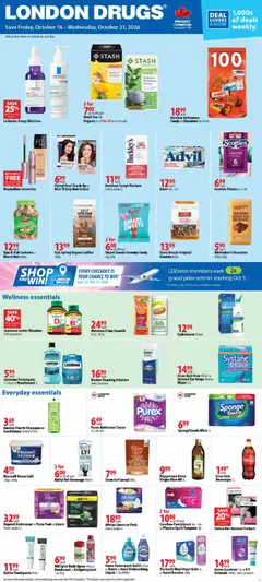 Preview London Drugs weekly flyer / circulaire valid from Oct 16, 2026