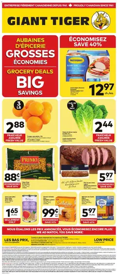 Preview Giant Tiger weekly flyer / circulaire valid from Sep 23, 2026