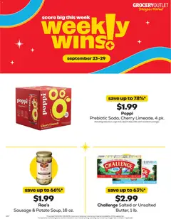 Preview Grocery Outlet Weekly Ad valid from 09/23/2026