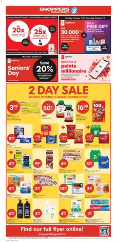 Preview Shoppers weekly flyer / circulaire valid from Oct 17, 2026