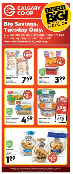 Preview Calgary Co-op weekly flyer / circulaire valid from Sep 17, 2026