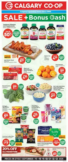 Preview Calgary Co-op weekly flyer / circulaire valid from Sep 17, 2026