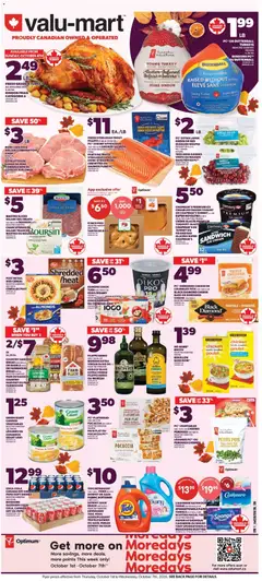 Preview Valu Mart weekly flyer valid from Oct 1, 2026