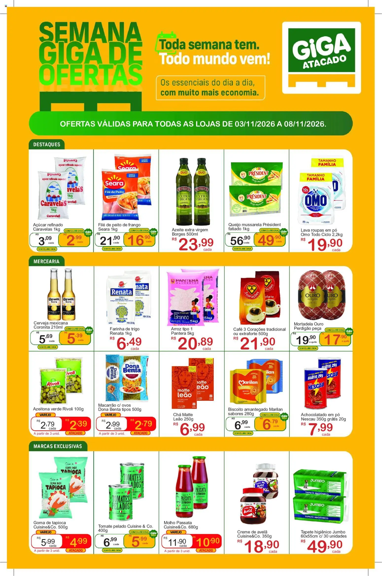 GIGA Atacado - Ofertas da semana - página 1- válido a partir de 03/11/2026
