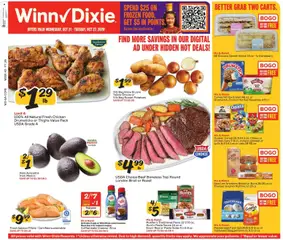 Preview Winn Dixie Weekly Ad valid from 10/21/2026